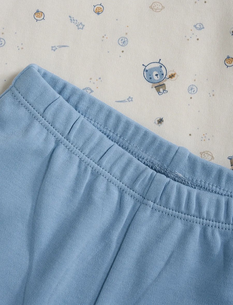 Fixoni - Pyjama Set - pyjamassæt - ashley blue - 4