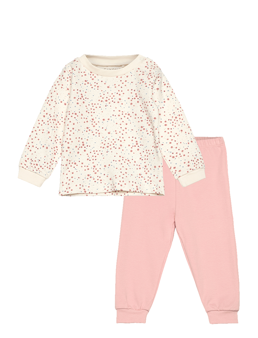 Fixoni - Pyjama Set - komplektid - misty rose - 0