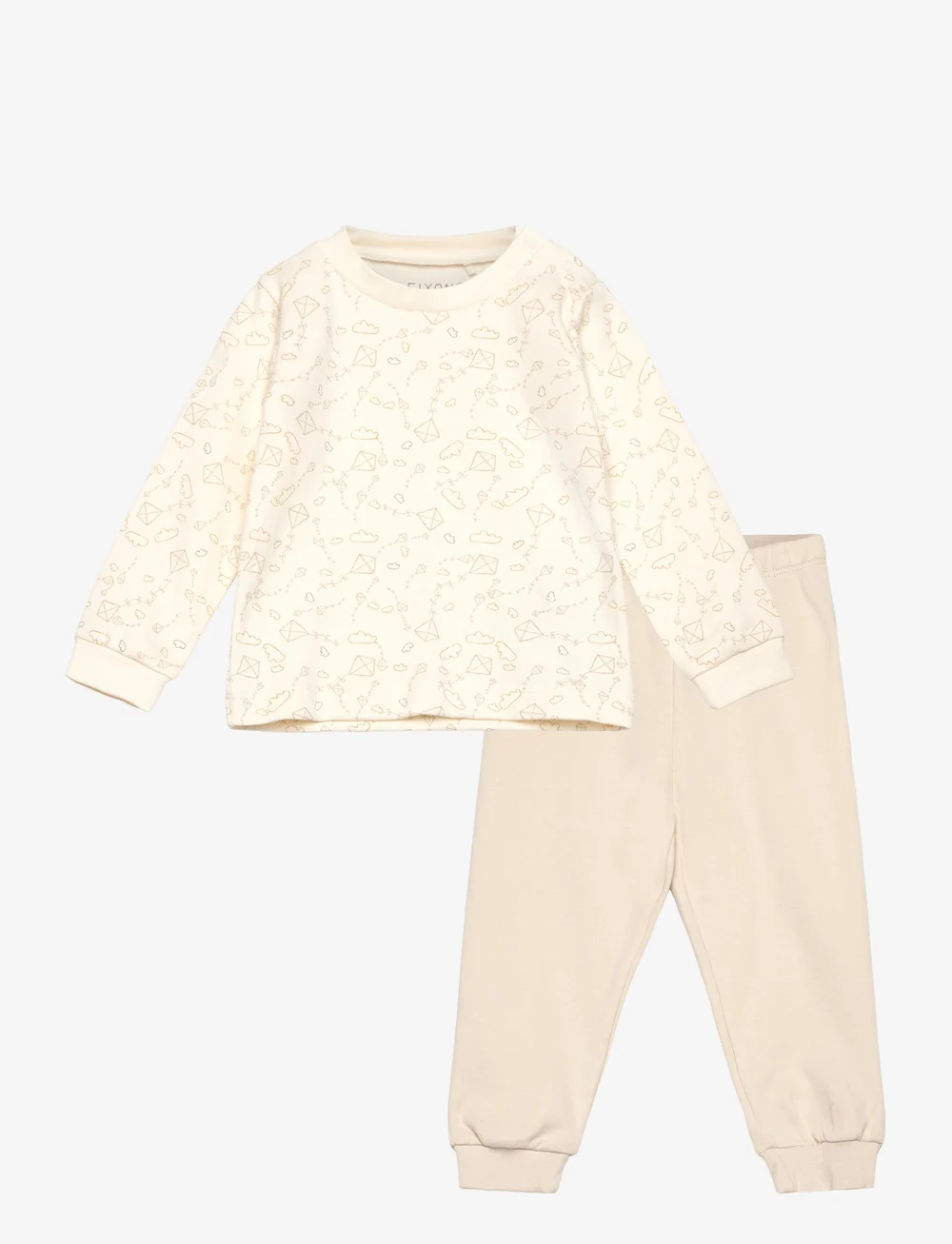 Fixoni - Pyjama Set - pyjamasset - oatmeal - 0
