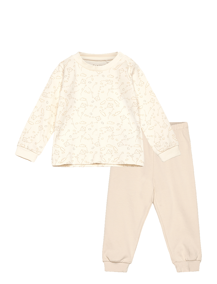 Fixoni - Pyjama Set - pyjama-sets - oatmeal - 0