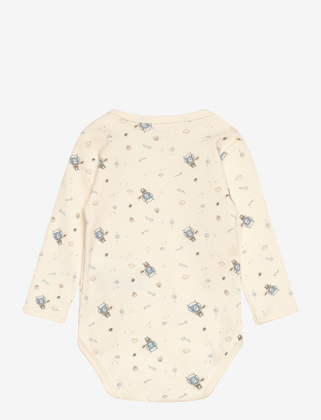 Fixoni - Body LS w.Romper - madalaimad hinnad - ashley blue - 3