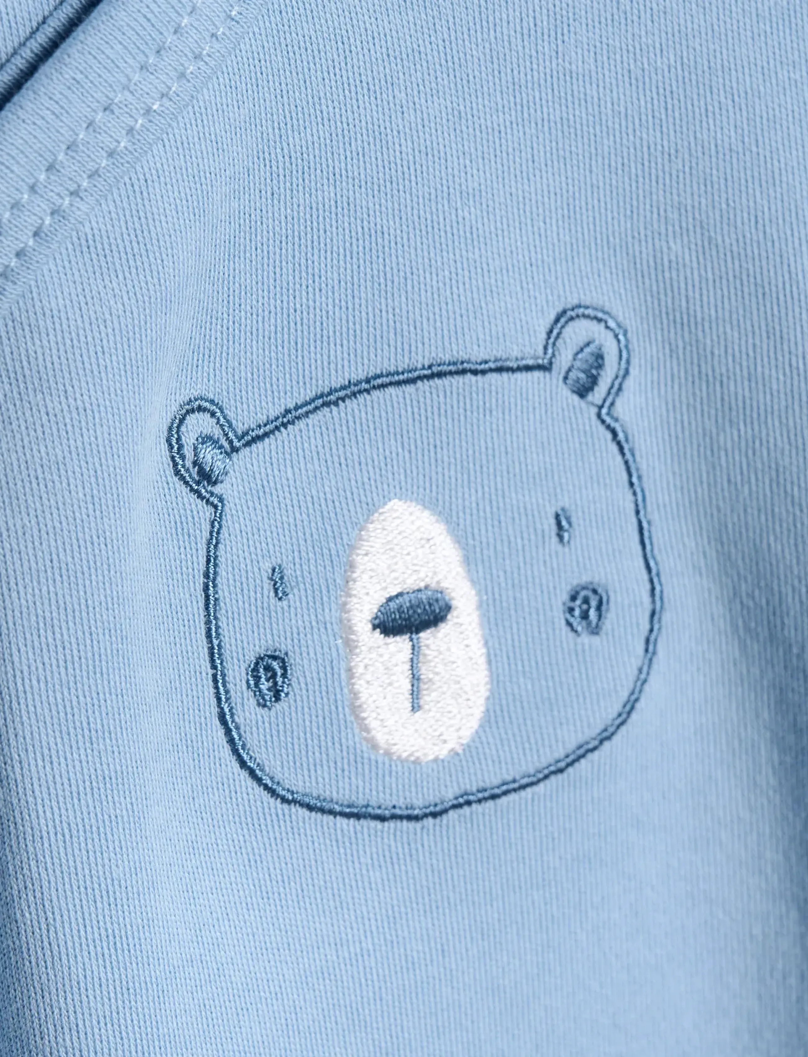 Fixoni - Body LS w.Romper - set med body - ashley blue - 4