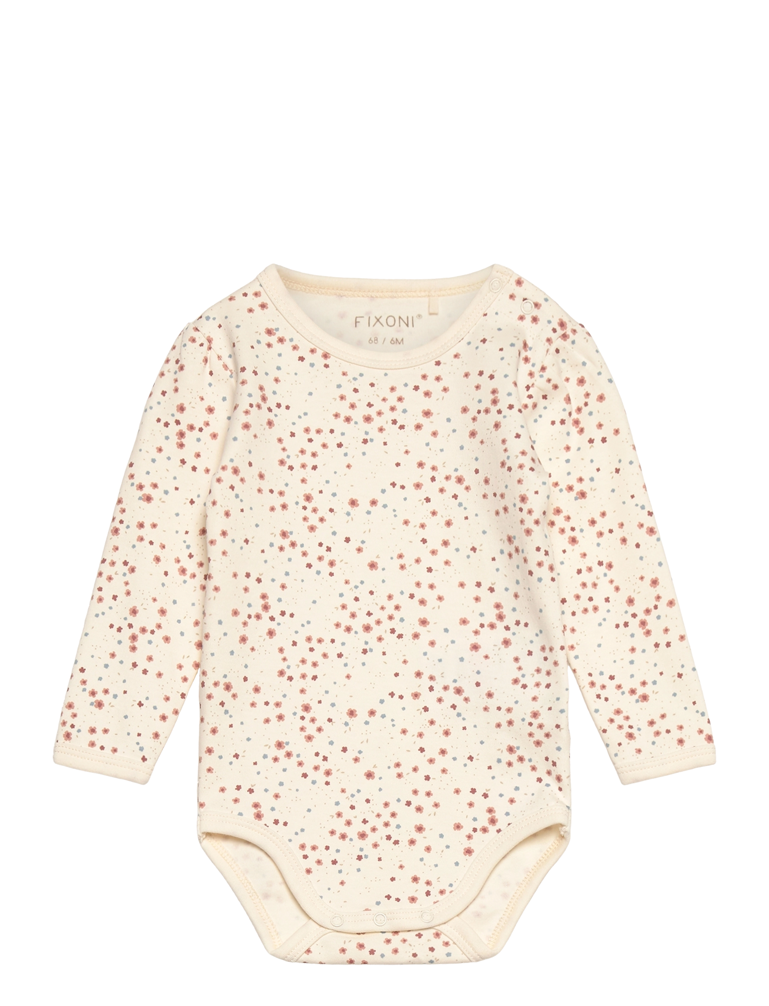 Fixoni - Body LS w.Romper - bodiga komplektid - misty rose - 2