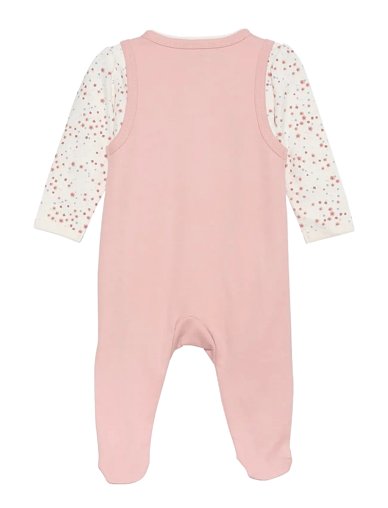 Fixoni - Body LS w.Romper - setit, joissa body - misty rose - 4