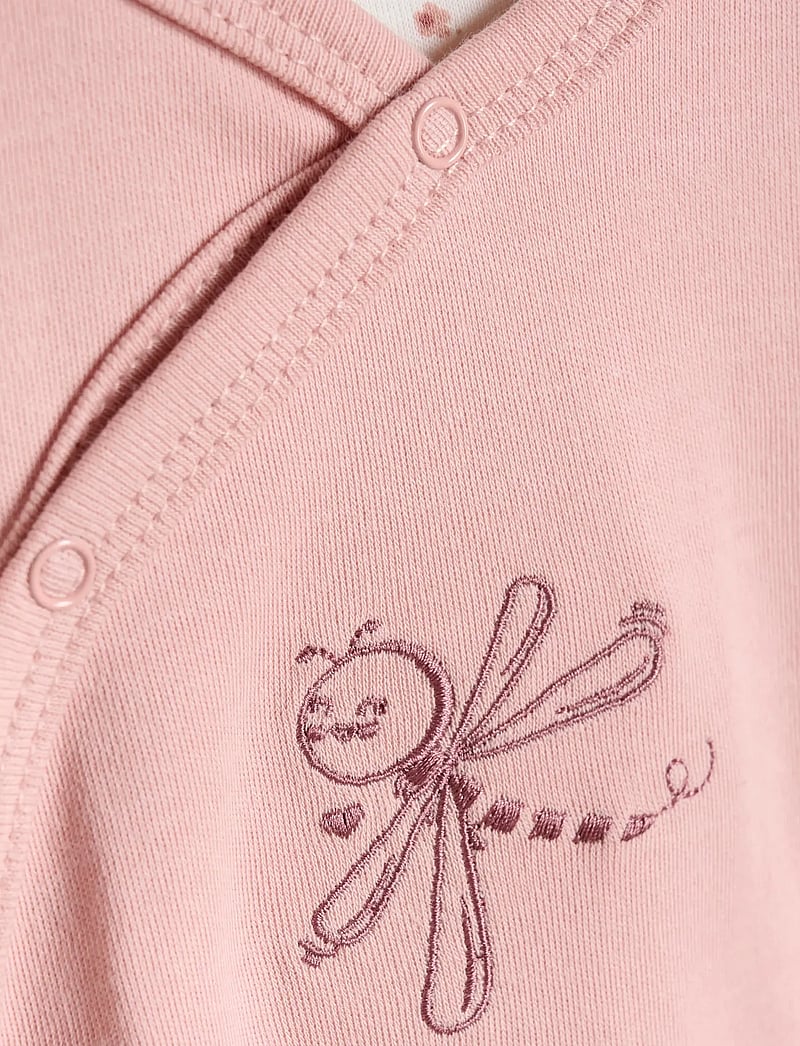 Fixoni - Body LS w.Romper - setit, joissa body - misty rose - 5