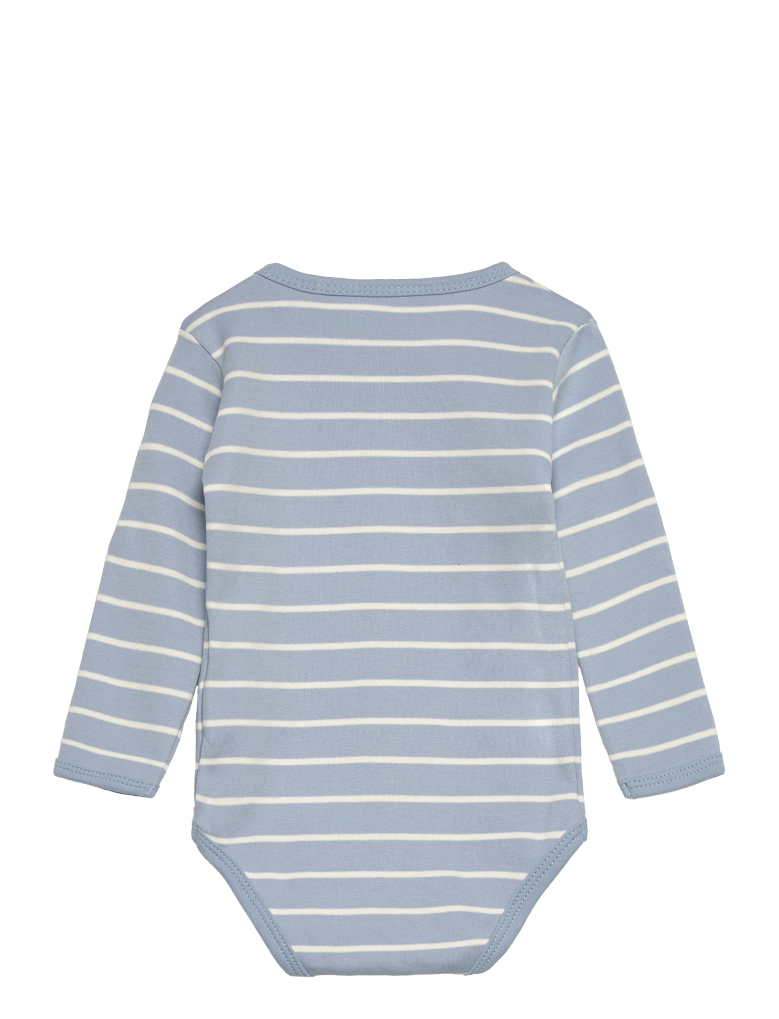 Fixoni - Body LS w.Velour Romper - sæt med body - blue fushion - 3