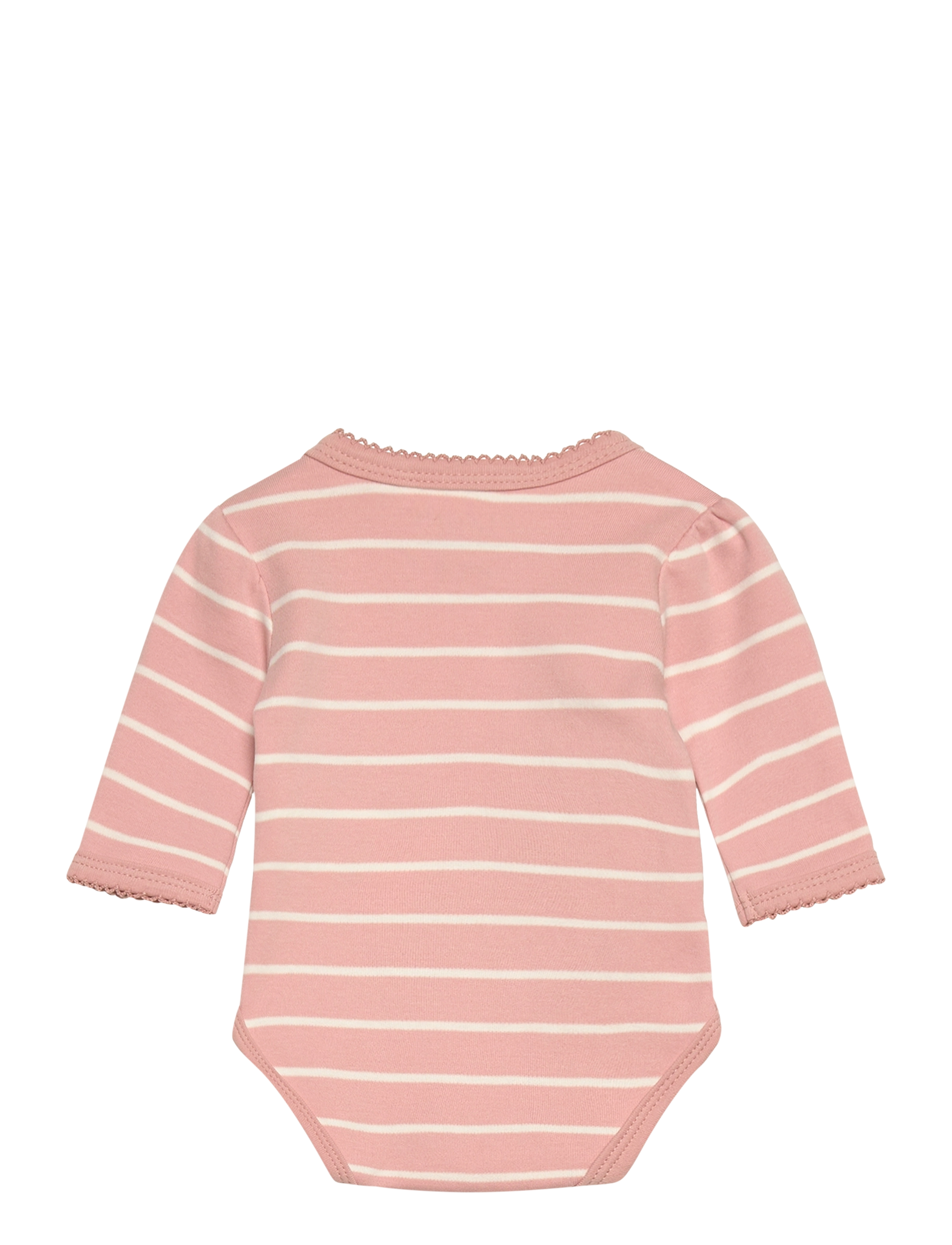 Fixoni - Body LS w.Velour Romper - sæt med body - withered rose - 3
