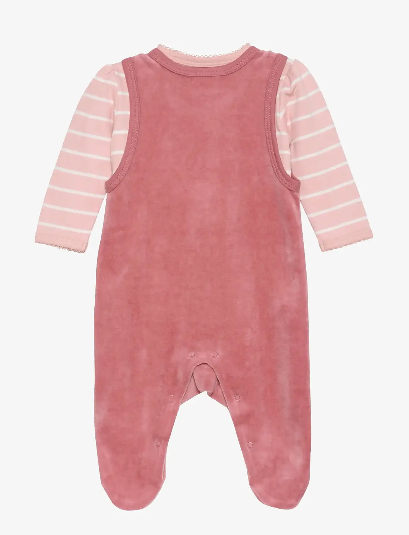 Fixoni - Body LS w.Velour Romper - sets mit body - withered rose - 5