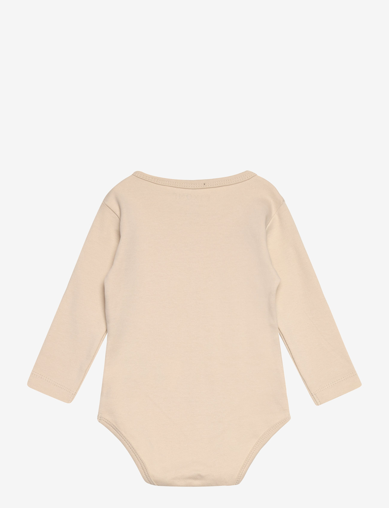 Fixoni - Body LS w.Velour Romper - sets with body - oatmeal - 3