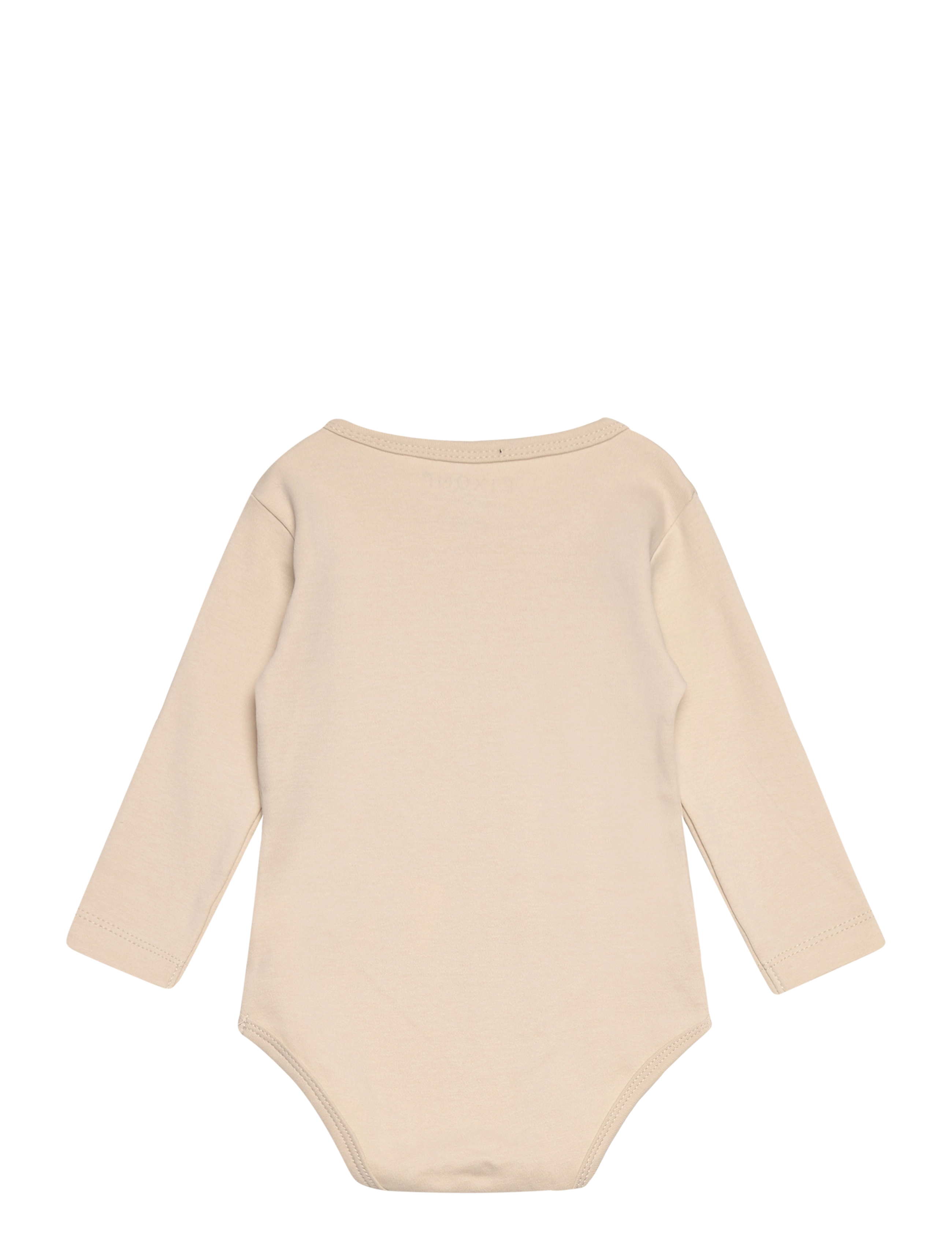Fixoni - Body LS w.Velour Romper - sett með samfellu - oatmeal - 3