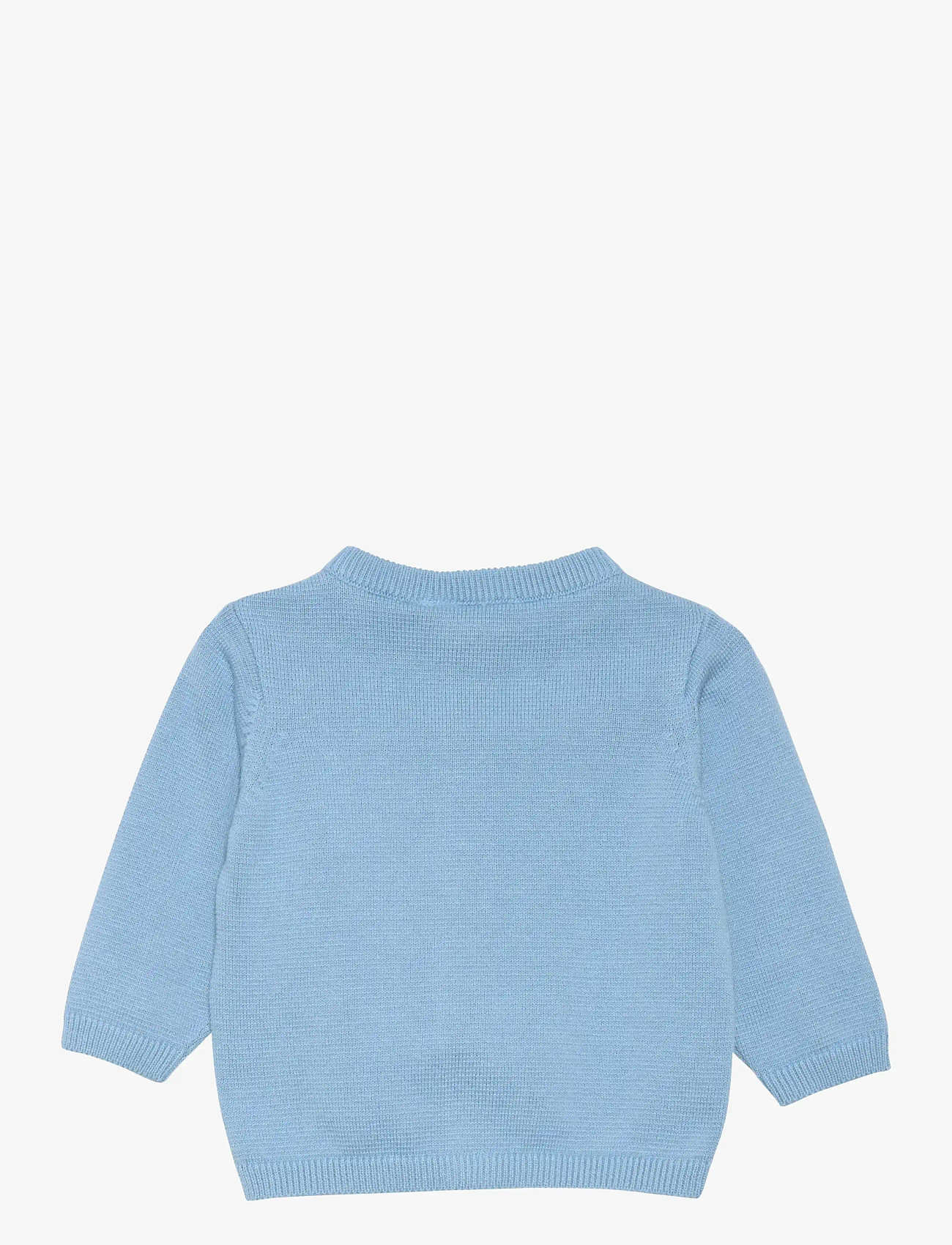 Fixoni - Knitted Cardigan - cardigans - ashley blue - 1