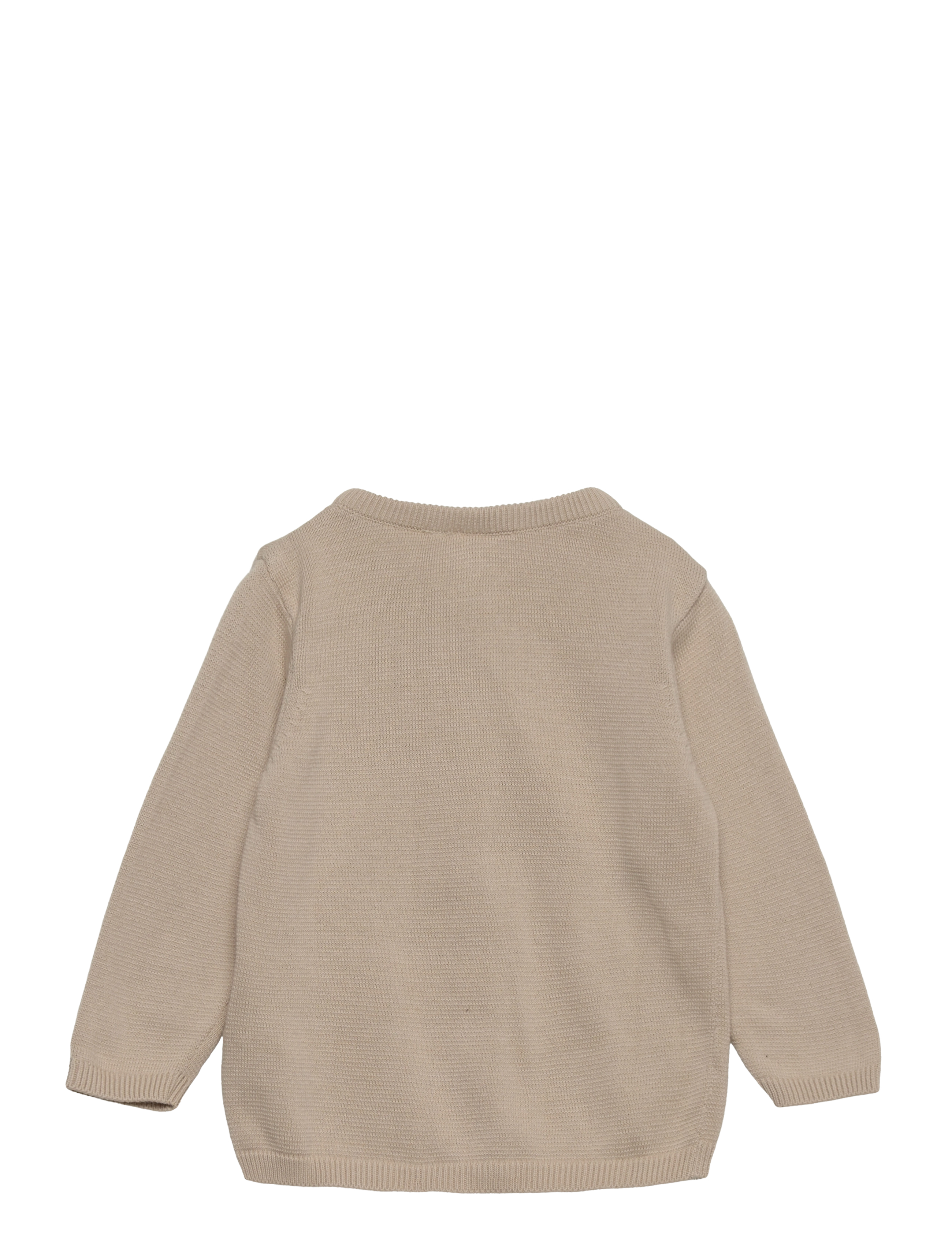 Fixoni - Knitted Cardigan - cardigans - oatmeal - 1