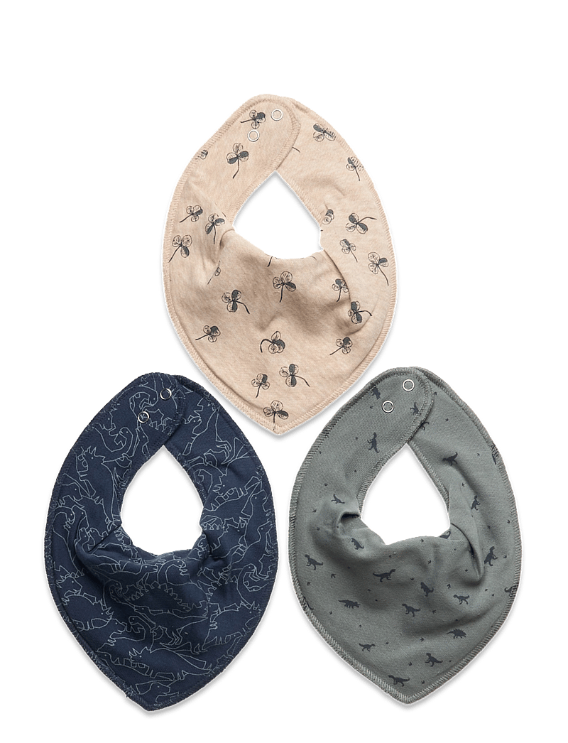 Fixoni - Bandana Bibs 3-pack - lätzchen - dark denim - 0