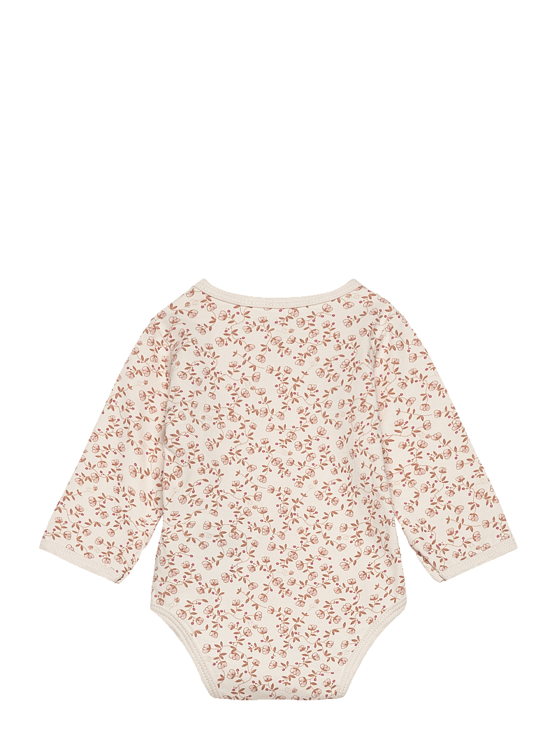 Fixoni - Wrap Body LS AOP - pikkade varrukatega bodid - pale mauve - 1