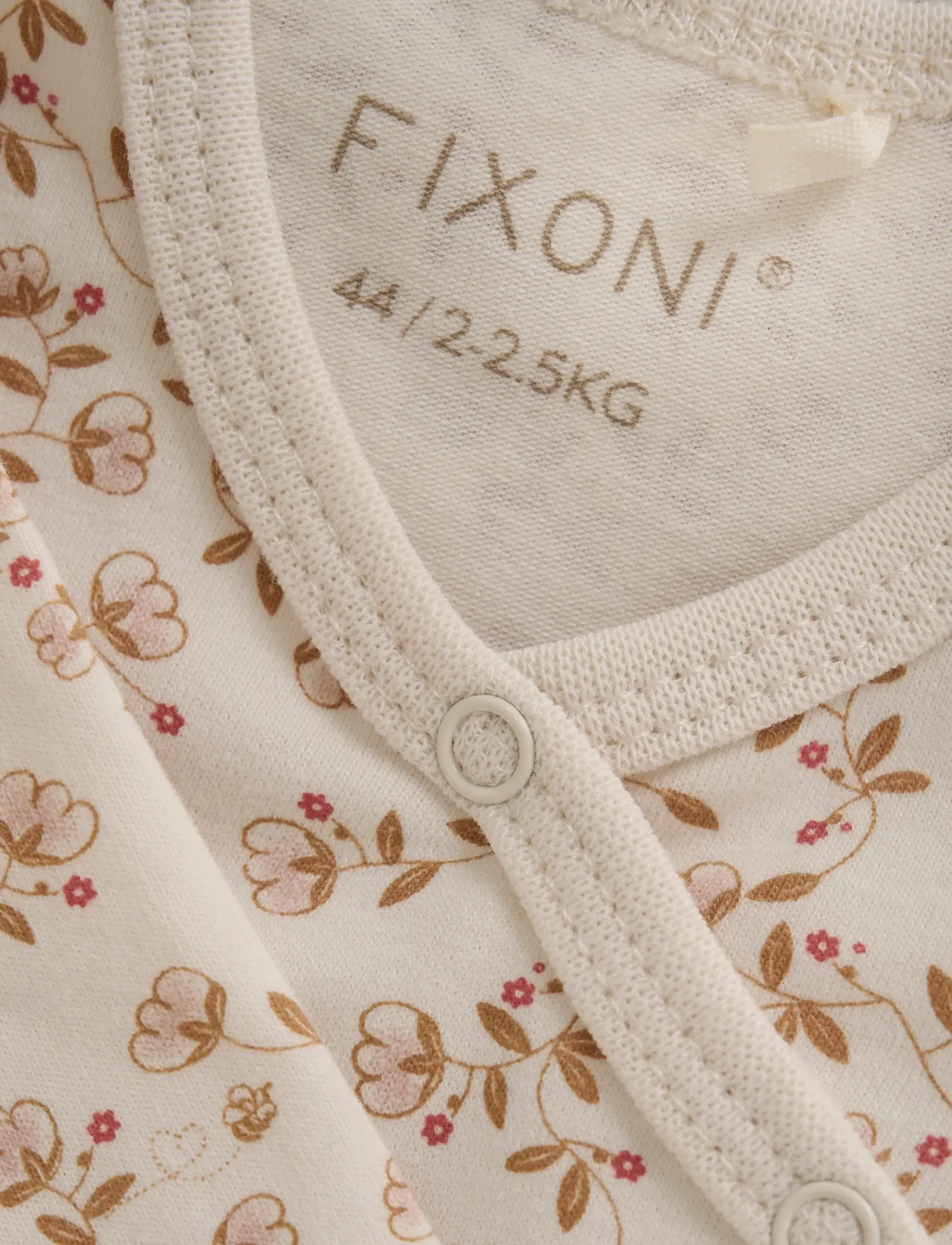 Fixoni - Wrap Body LS AOP - langärmelige bodys - pale mauve - 3