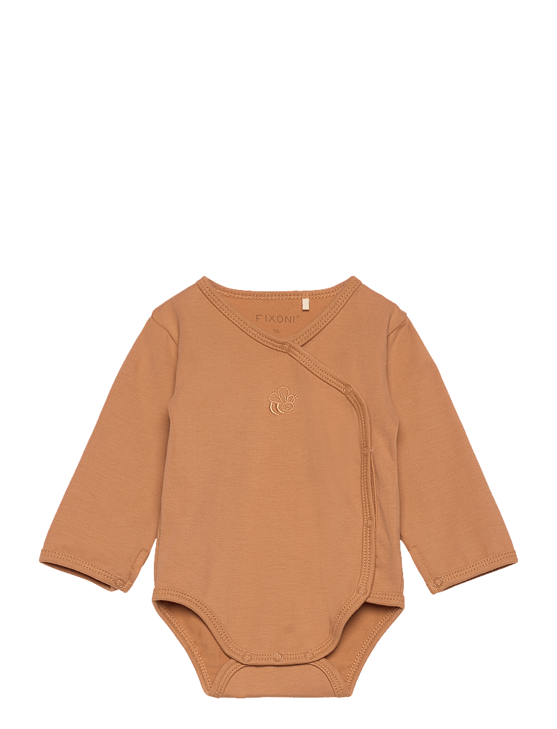 Fixoni - Wrap Body LS - pitkähihaiset bodyt - doe - 0