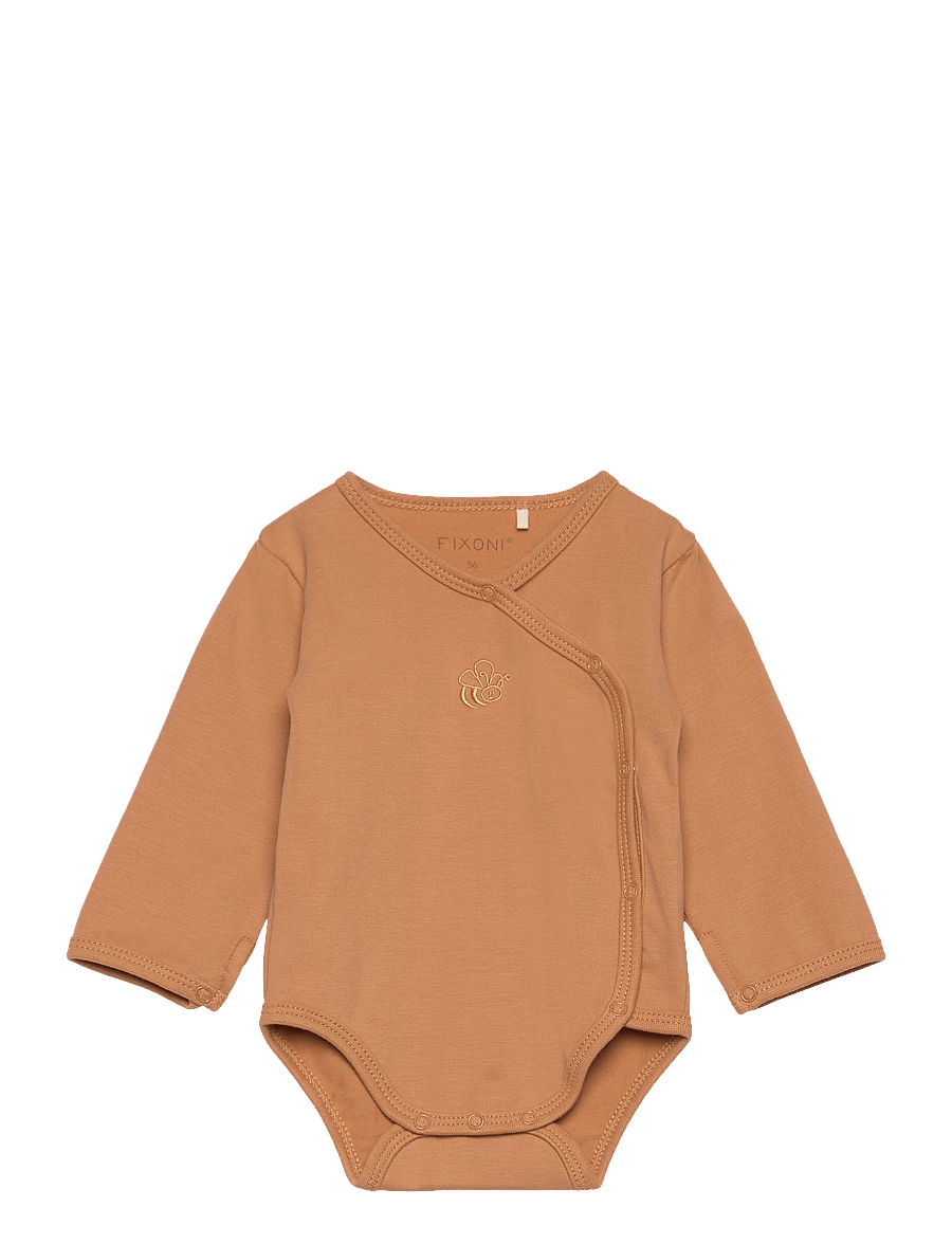 Fixoni - Wrap Body LS - pikkade varrukatega bodid - doe - 0