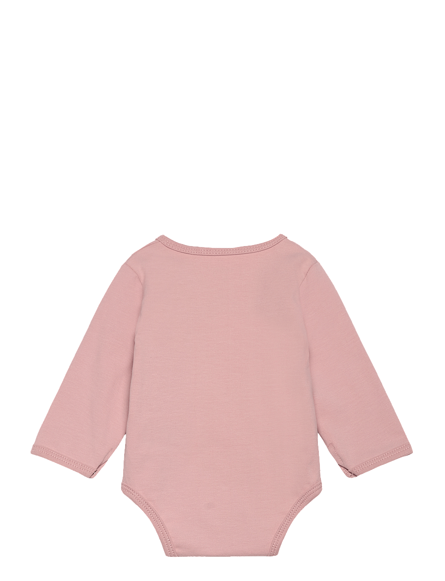 Fixoni - Wrap Body LS - langærmede bodyer - pale mauve - 1