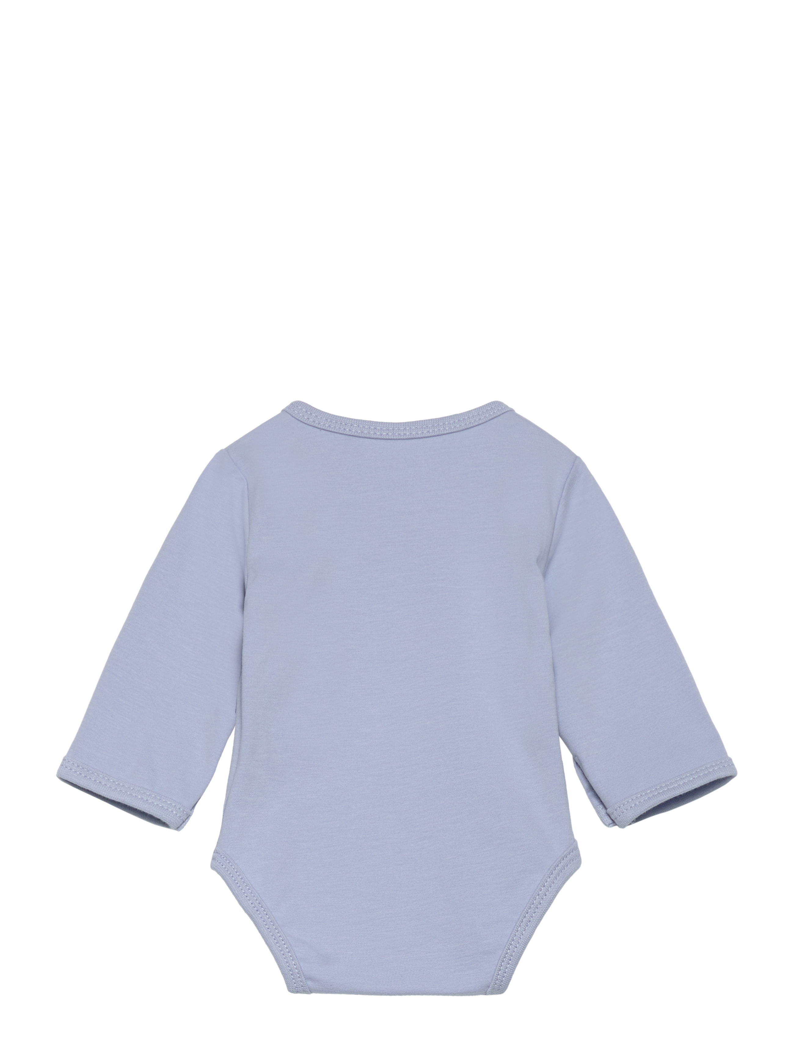 Fixoni - Wrap Body LS - långärmade bodies - zen blue - 1
