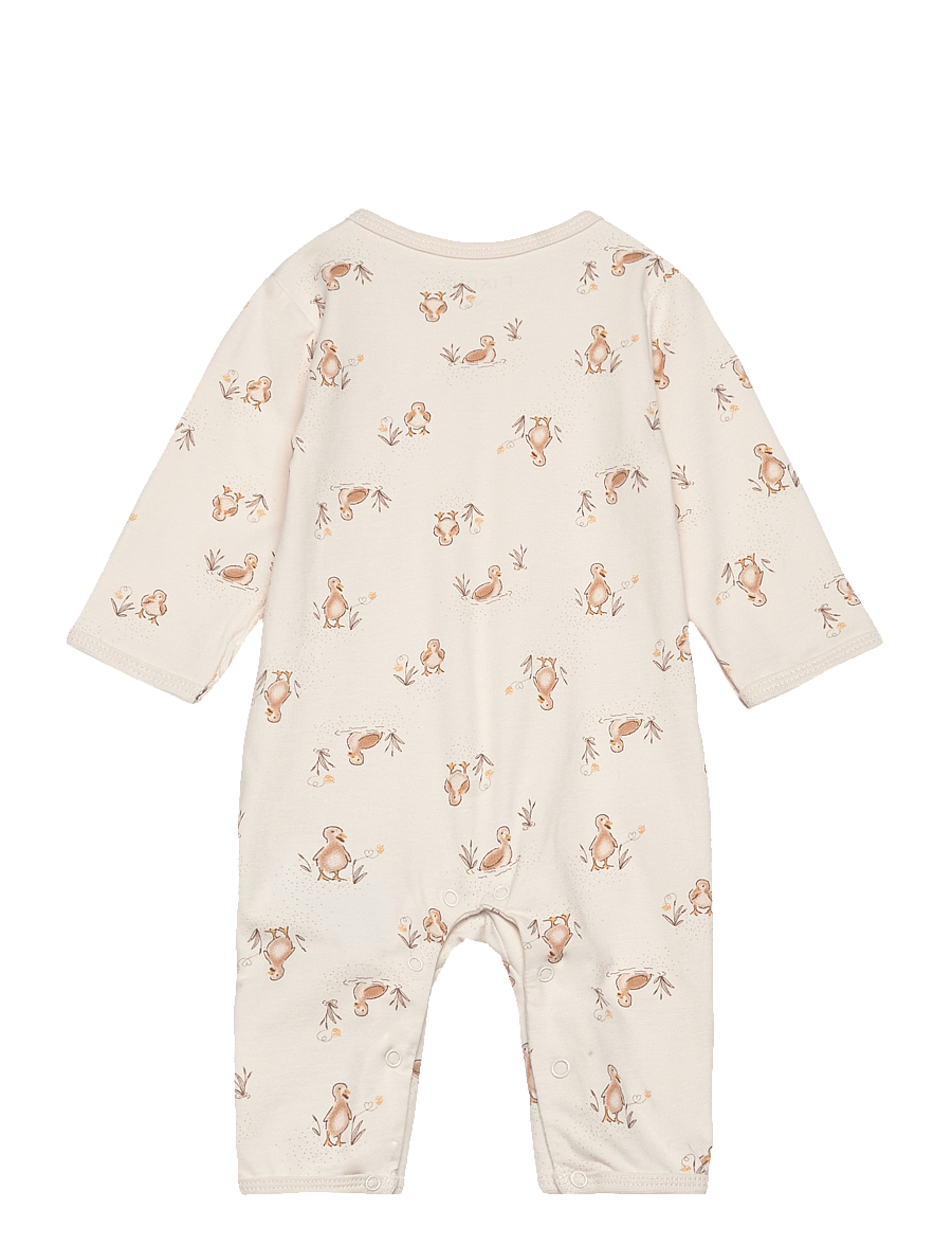 Fixoni - Jumpsuit AOP - långärmade bodysuits - doe - 1