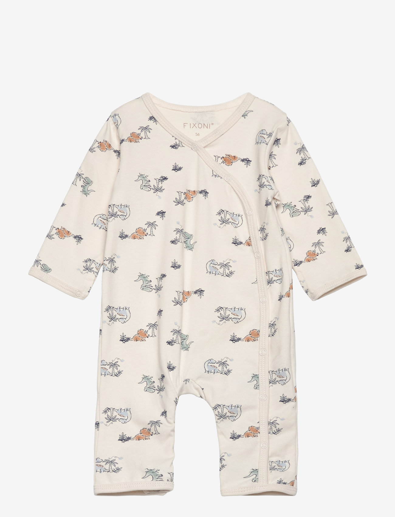 Fixoni - Jumpsuit AOP - langærmede heldragter - zen blue - 0