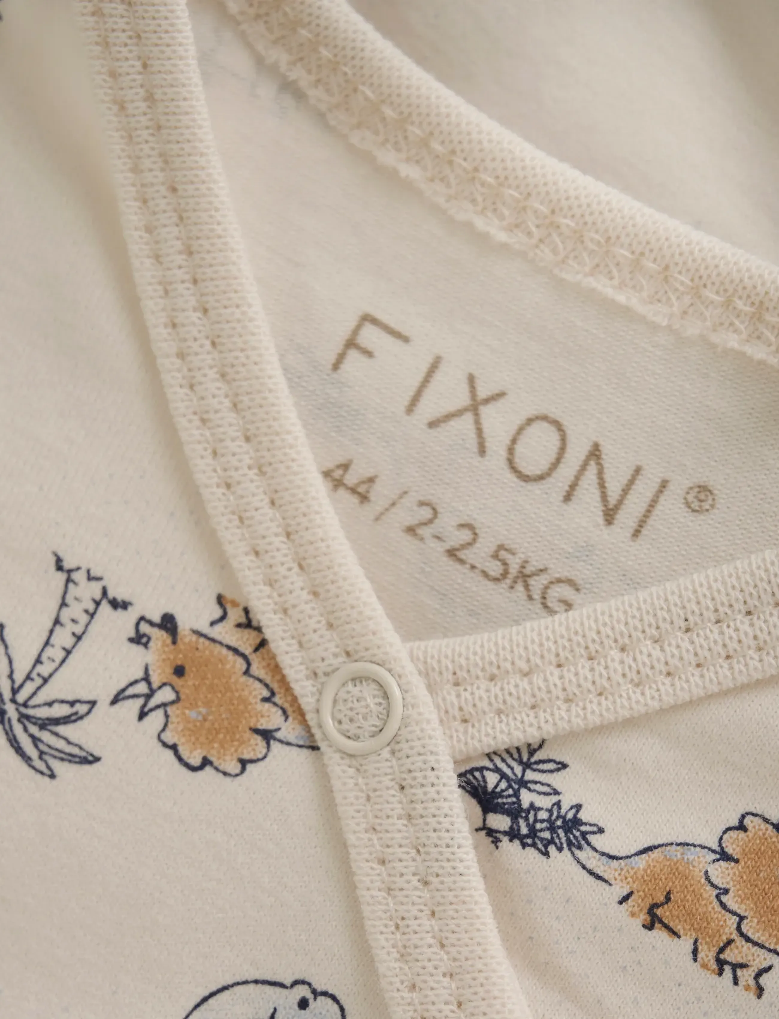 Fixoni - Jumpsuit AOP - ilgomis rankovėmis - zen blue - 2