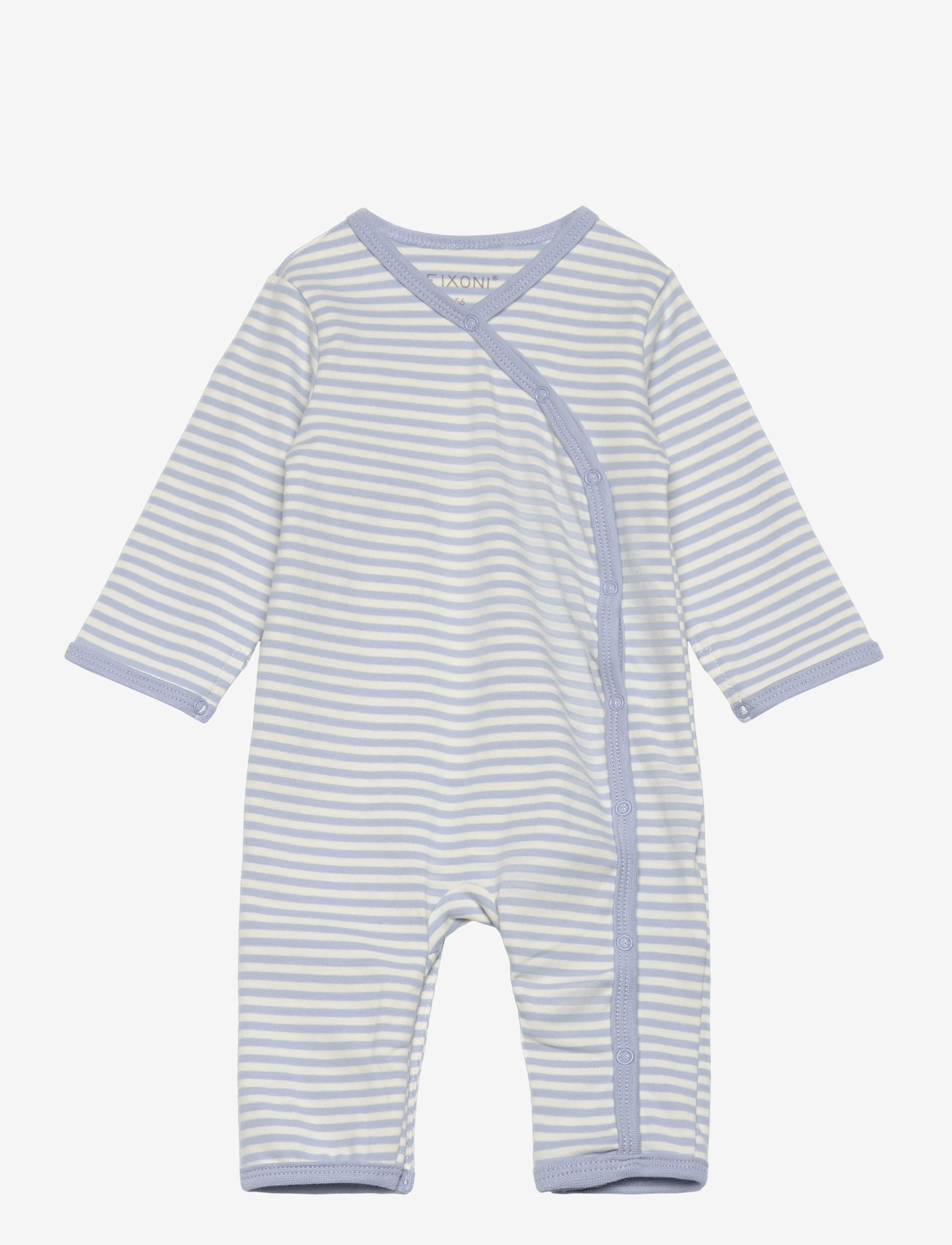 Fixoni - Jumpsuit Y/D Stripe - long-sleeved - zen blue - 0