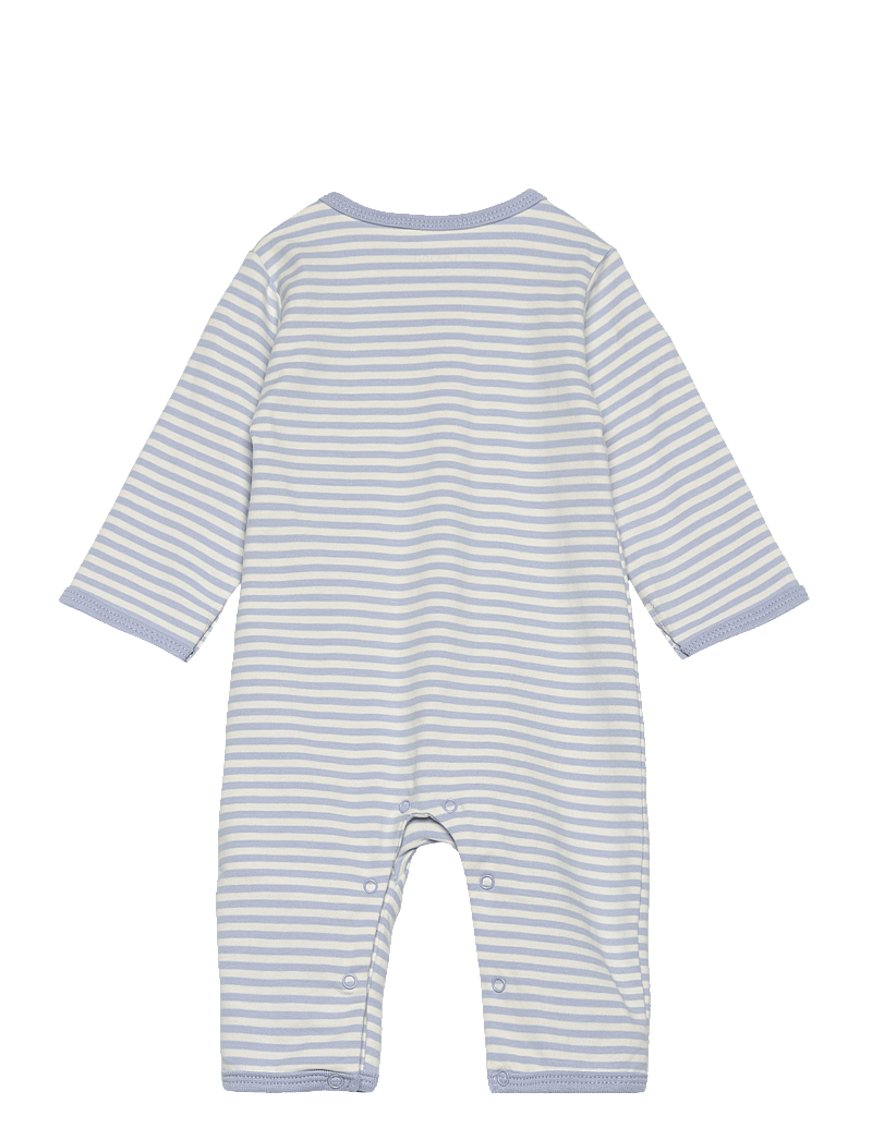 Fixoni - Jumpsuit Y/D Stripe - långärmade bodysuits - zen blue - 1