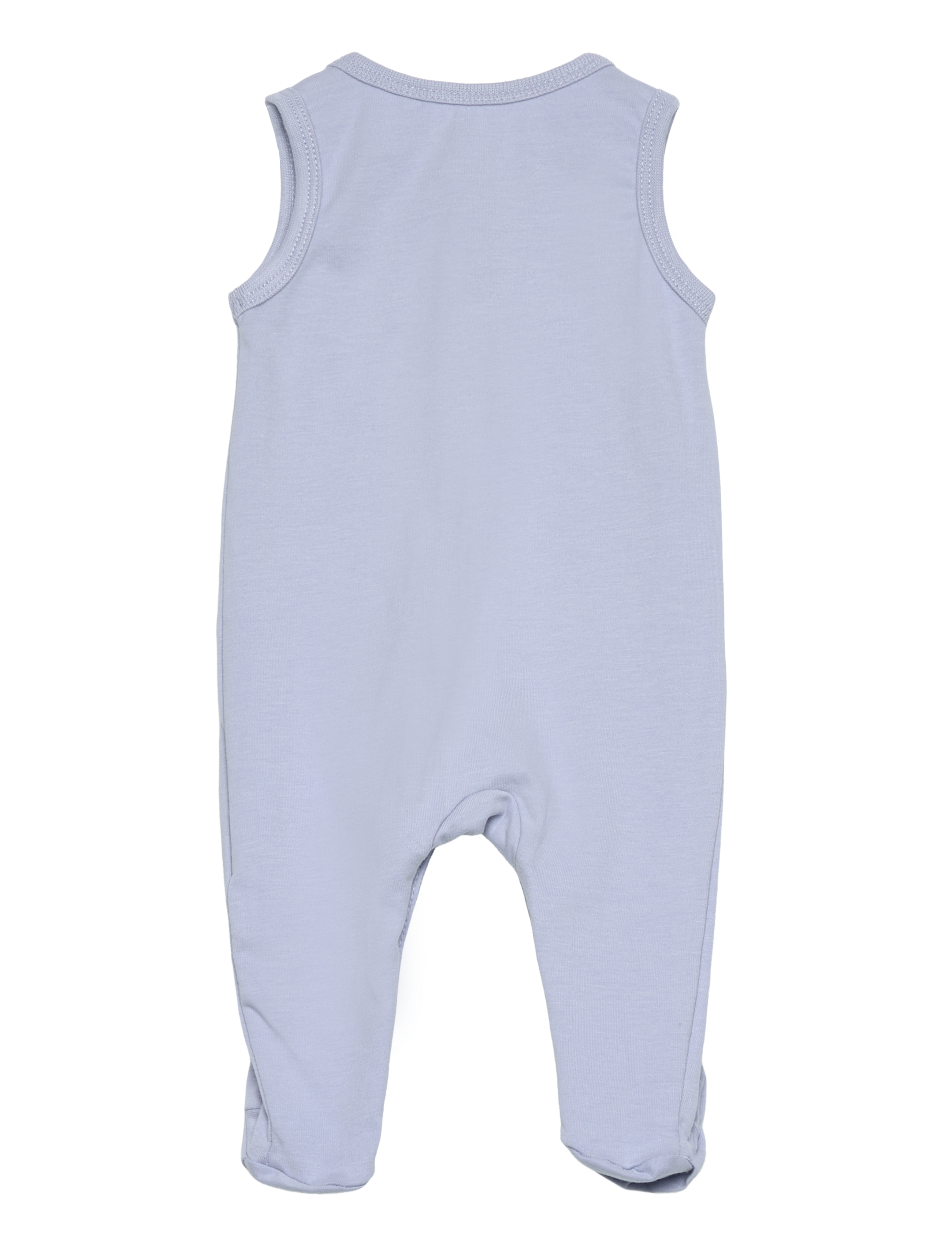 Fixoni - Romper w.feet - SOLID - sleeveless bodies - zen blue - 1