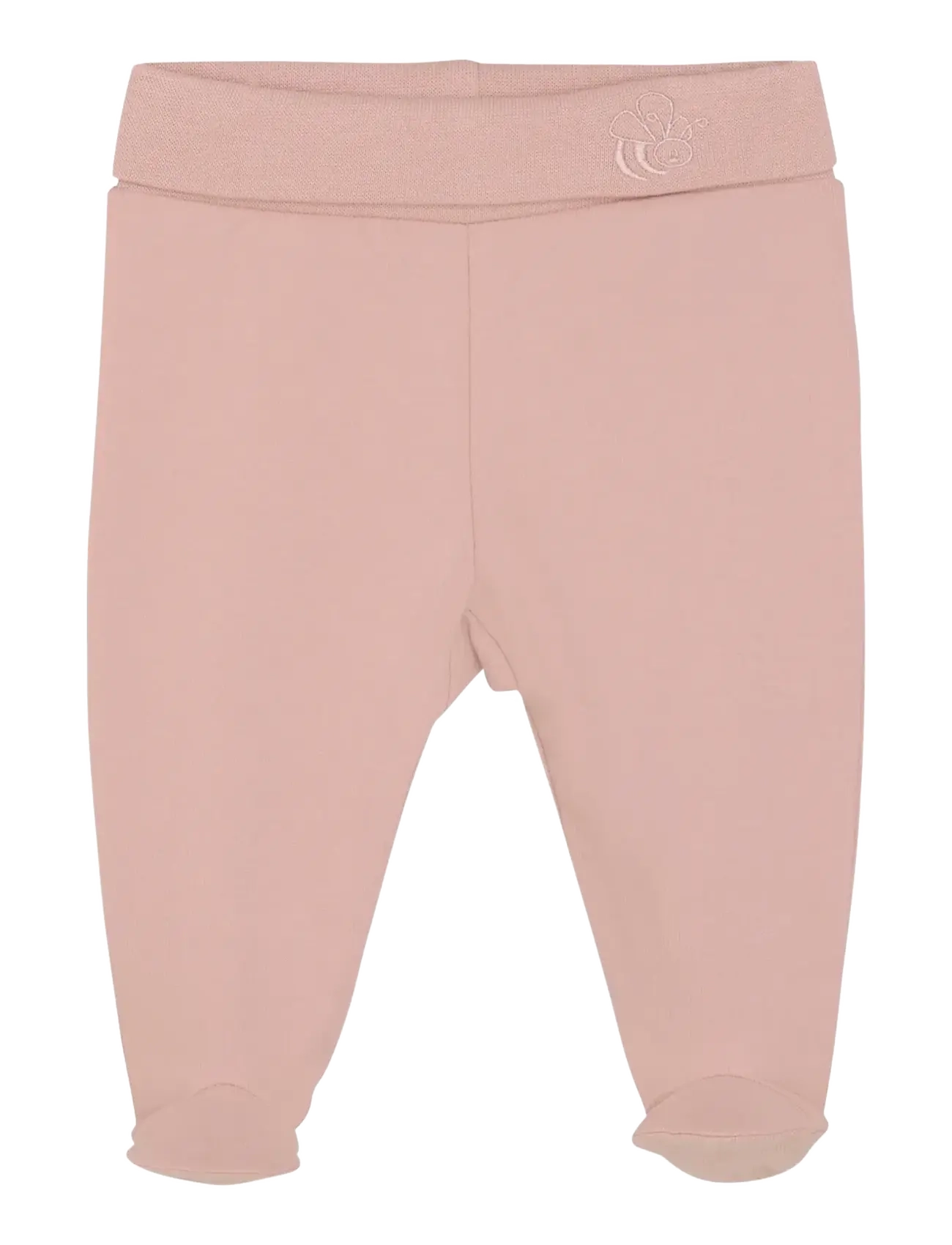 Fixoni Leggings w.feet - SOLID - Leggings - PALE MAUVE / pink/rose