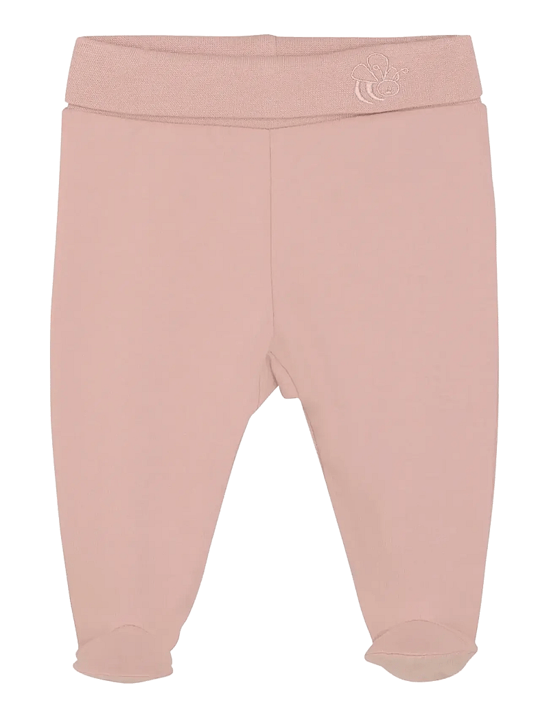 Fixoni - Leggings w.feet - SOLID - leggings - pale mauve - 0