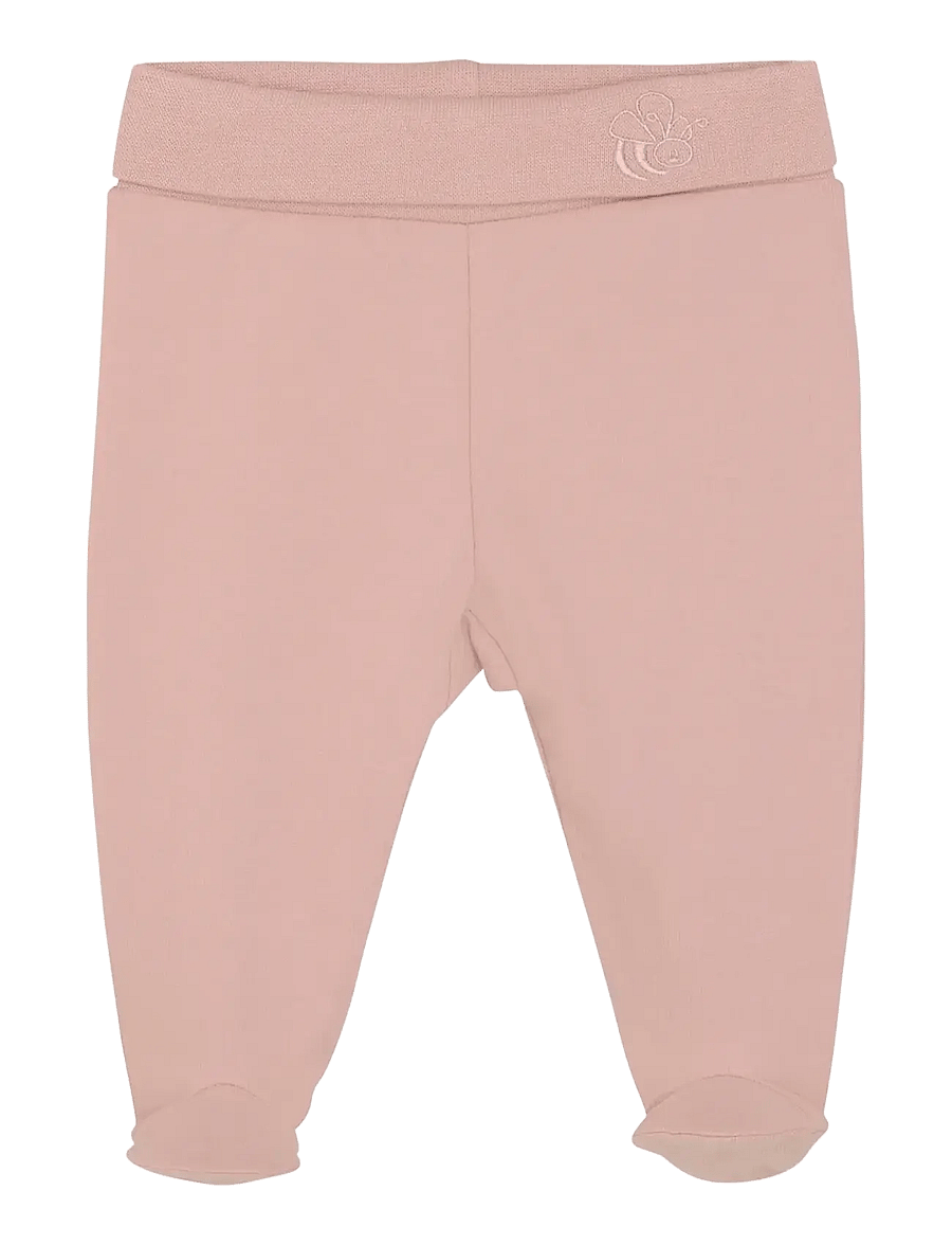 Fixoni - Leggings w.feet - SOLID - leggings - pale mauve - 0
