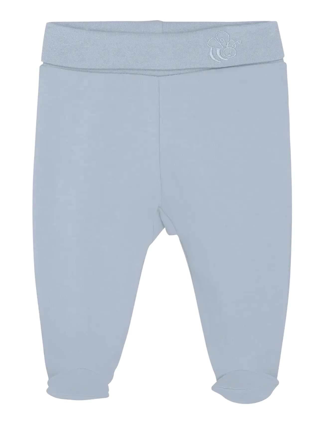 FIXONI Leggings W.feet - Solid Blau - 56 - Kinder