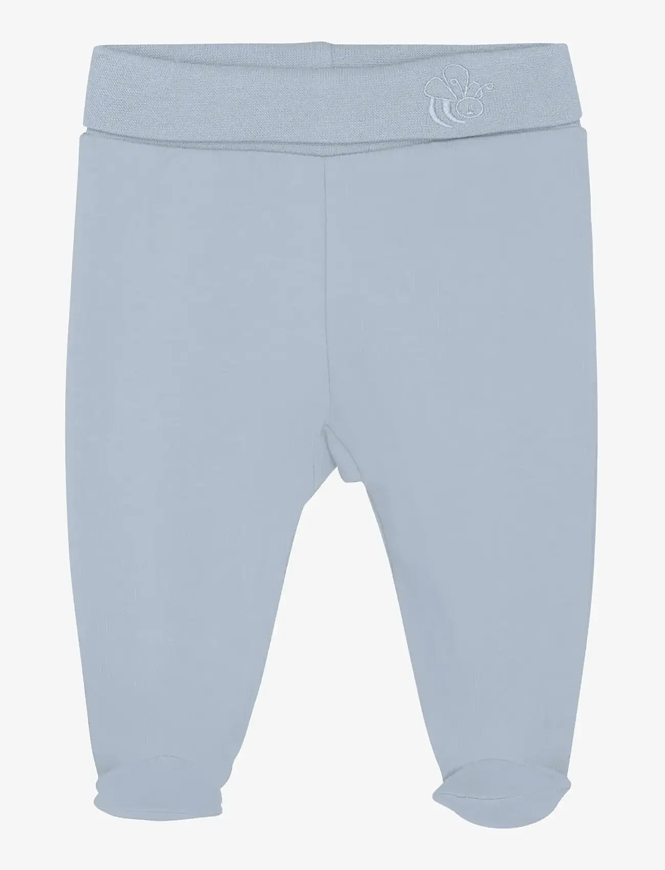 Fixoni - Leggings w.feet - SOLID - retuusid - zen blue - 0