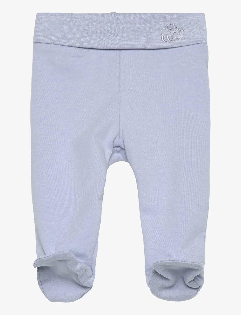 Fixoni - Leggings w.feet - SOLID - leggings - zen blue - 0