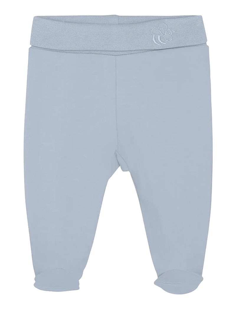 Fixoni - Leggings w.feet - SOLID - retuusid - zen blue - 0