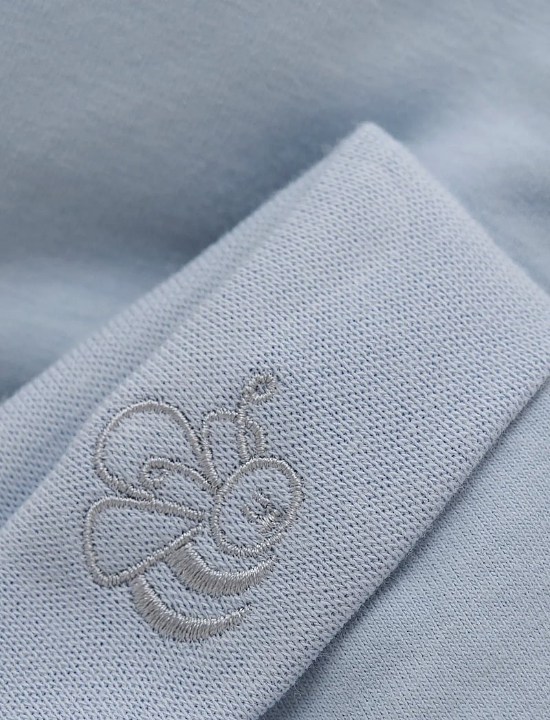 Fixoni - Leggings w.feet - SOLID - retuusid - zen blue - 2