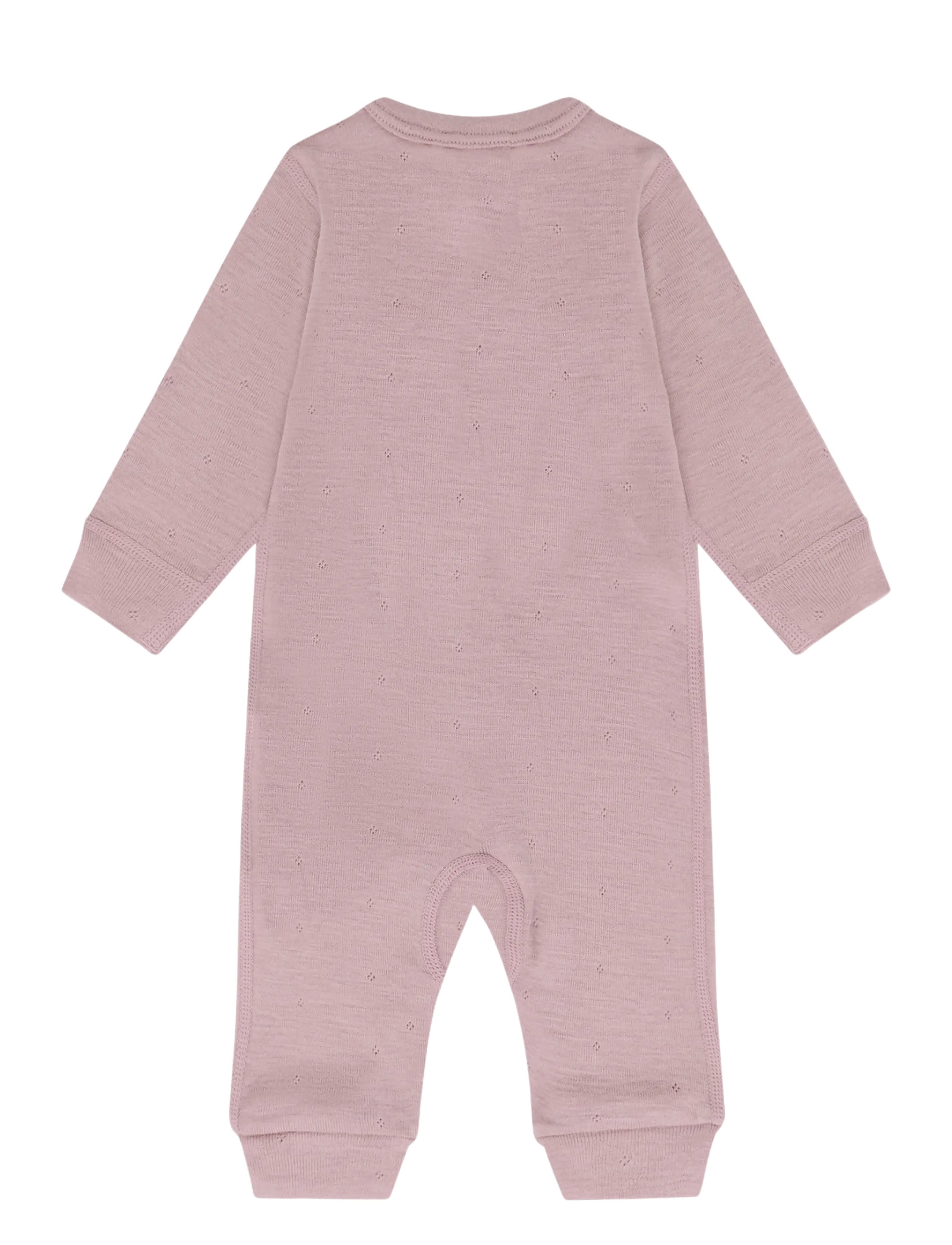 Fixoni - Jumpsuit - baselayer til baby - woodrose - 1