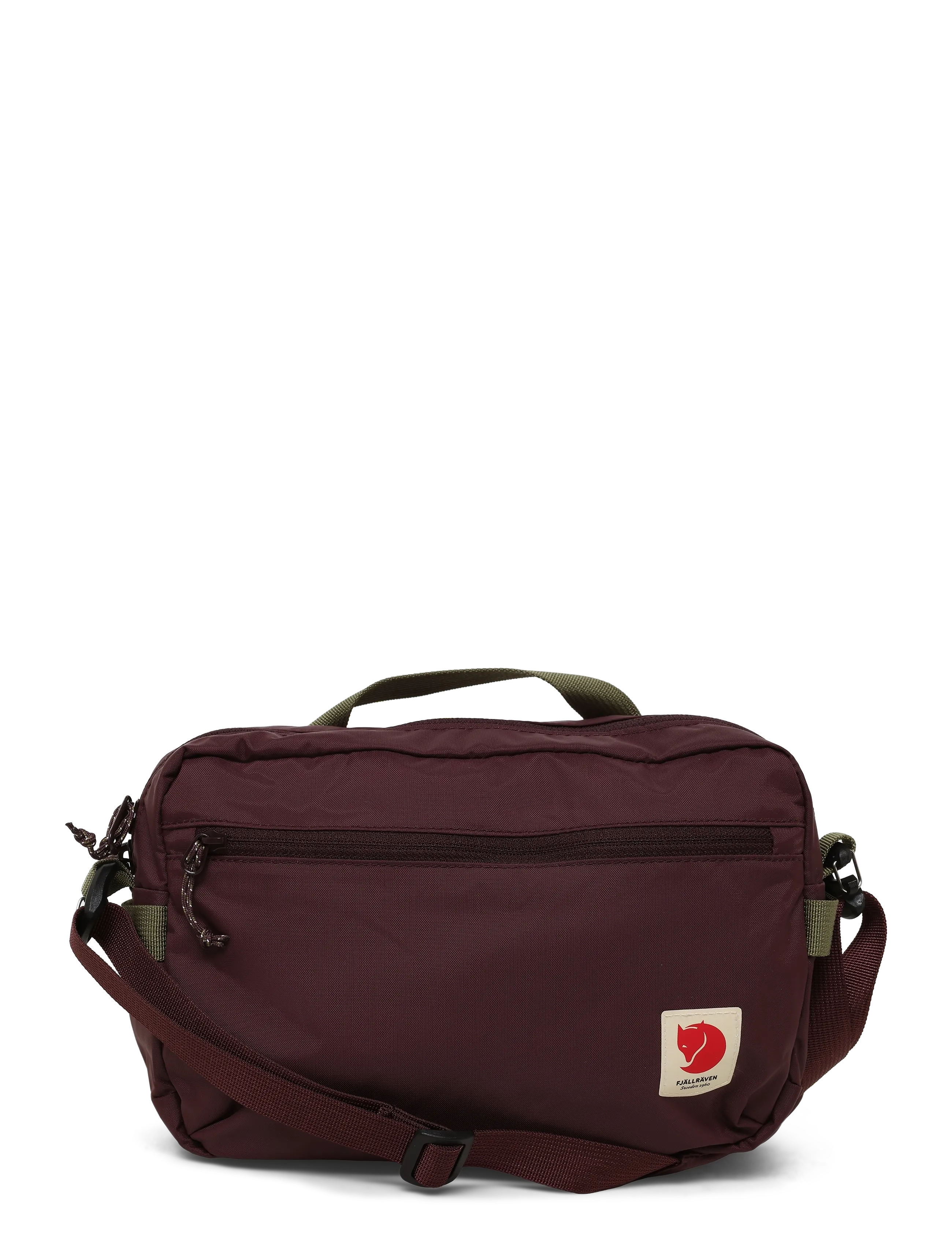 Fjällräven High Coast Crossbody Bag, One Size, Burgundy, Sport Training Bags > Sport Crossbody Bags, Dame