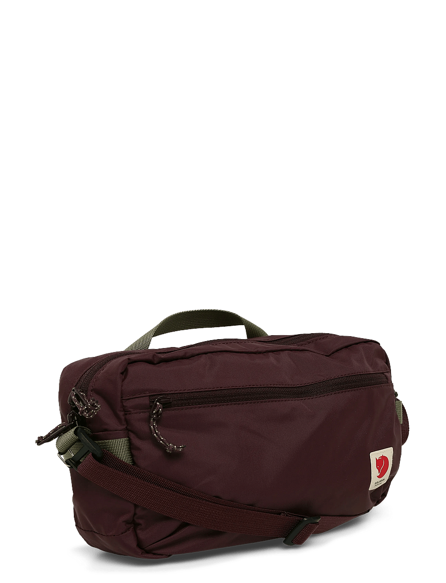 Fjällräven - High Coast Crossbody Bag - handtaschen & bauchtaschen - blackberry - 2