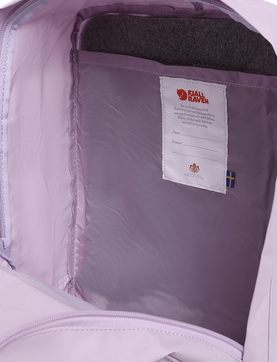 Fjällräven - Kånken Classic Backpack - sport-rucksäcke - pastel lavender - 4