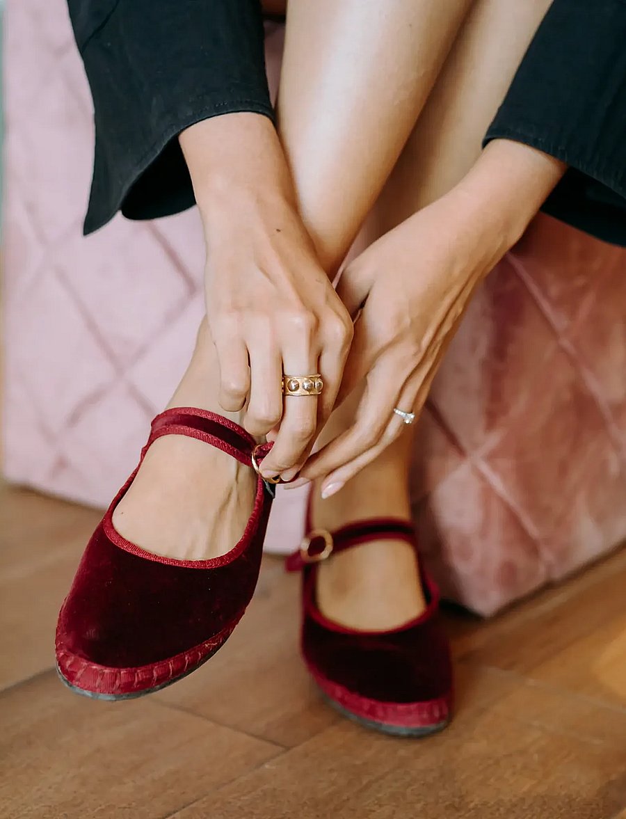 Flabelus - Lucrecia - special occasions - burgundy - 0