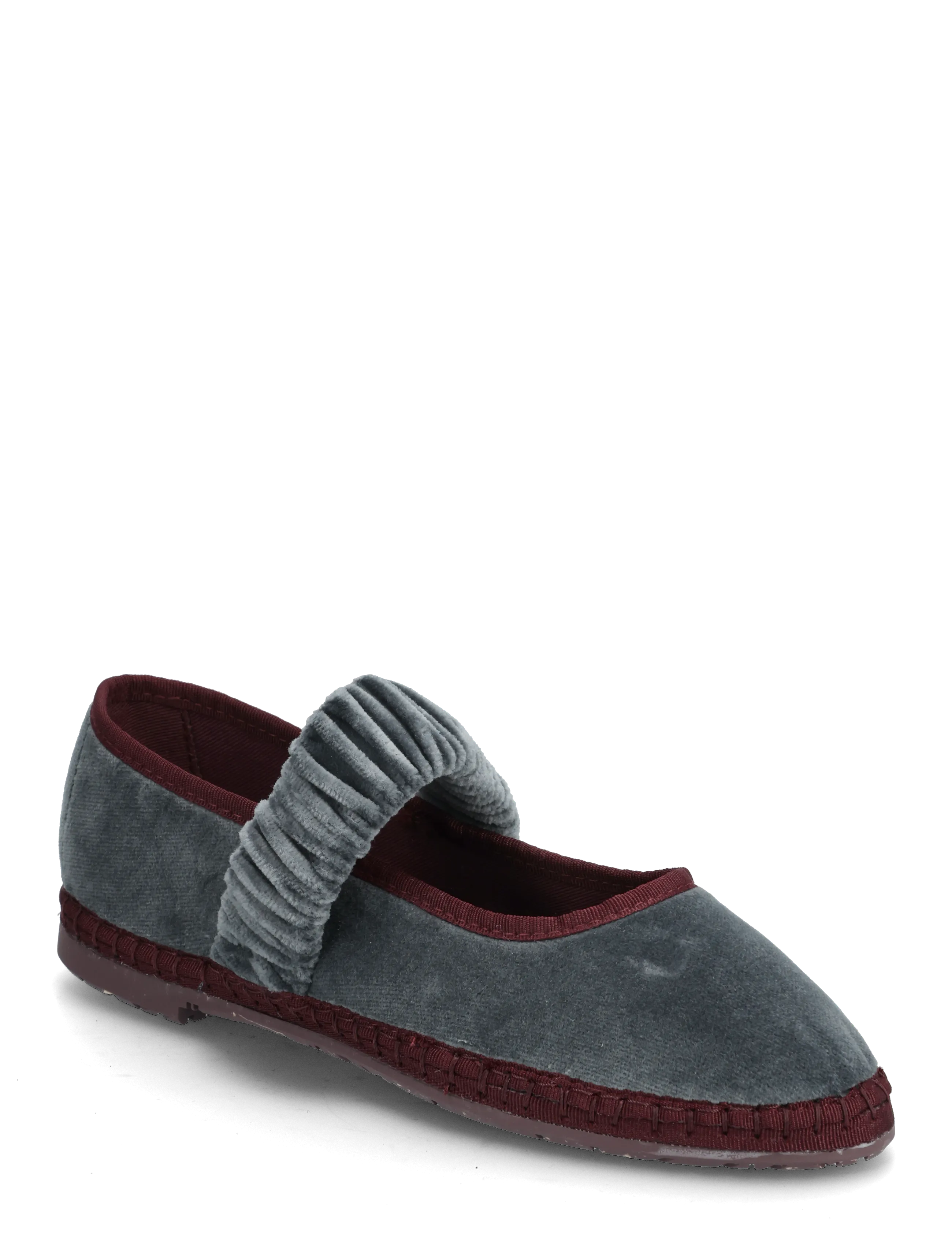 Flabelus Mafalda Molly, 37, Schuhe, Grau - Mary Jane Shoe, Frauen