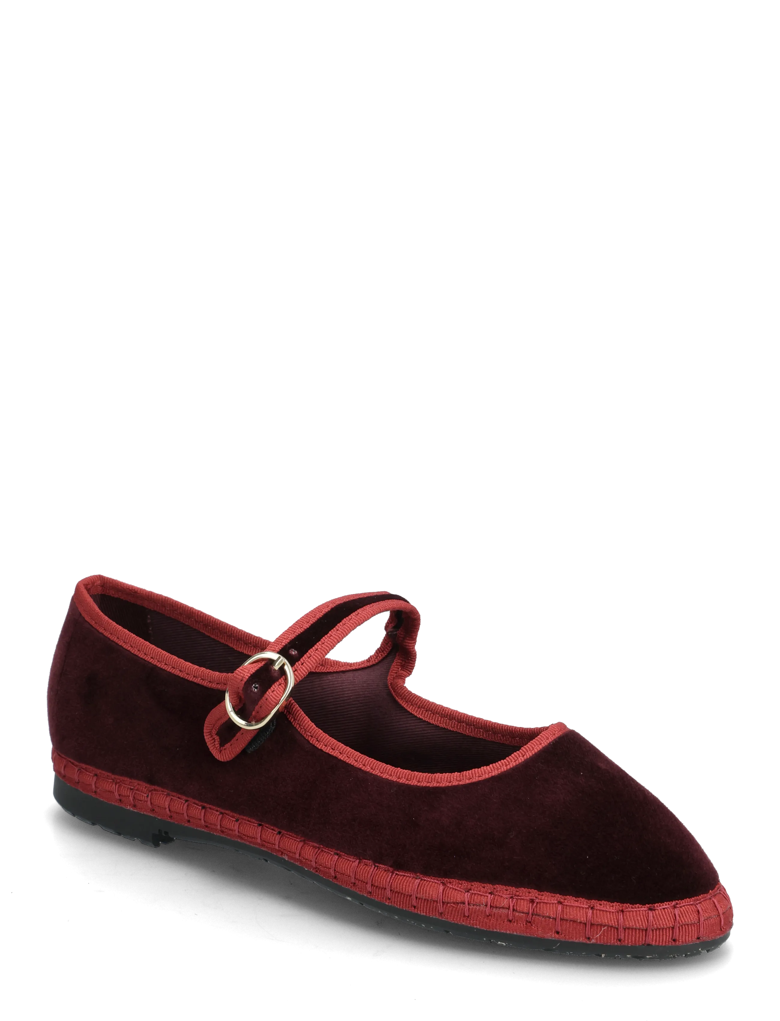 Flabelus Boris - Ballerinaskor - WINE / burgundy