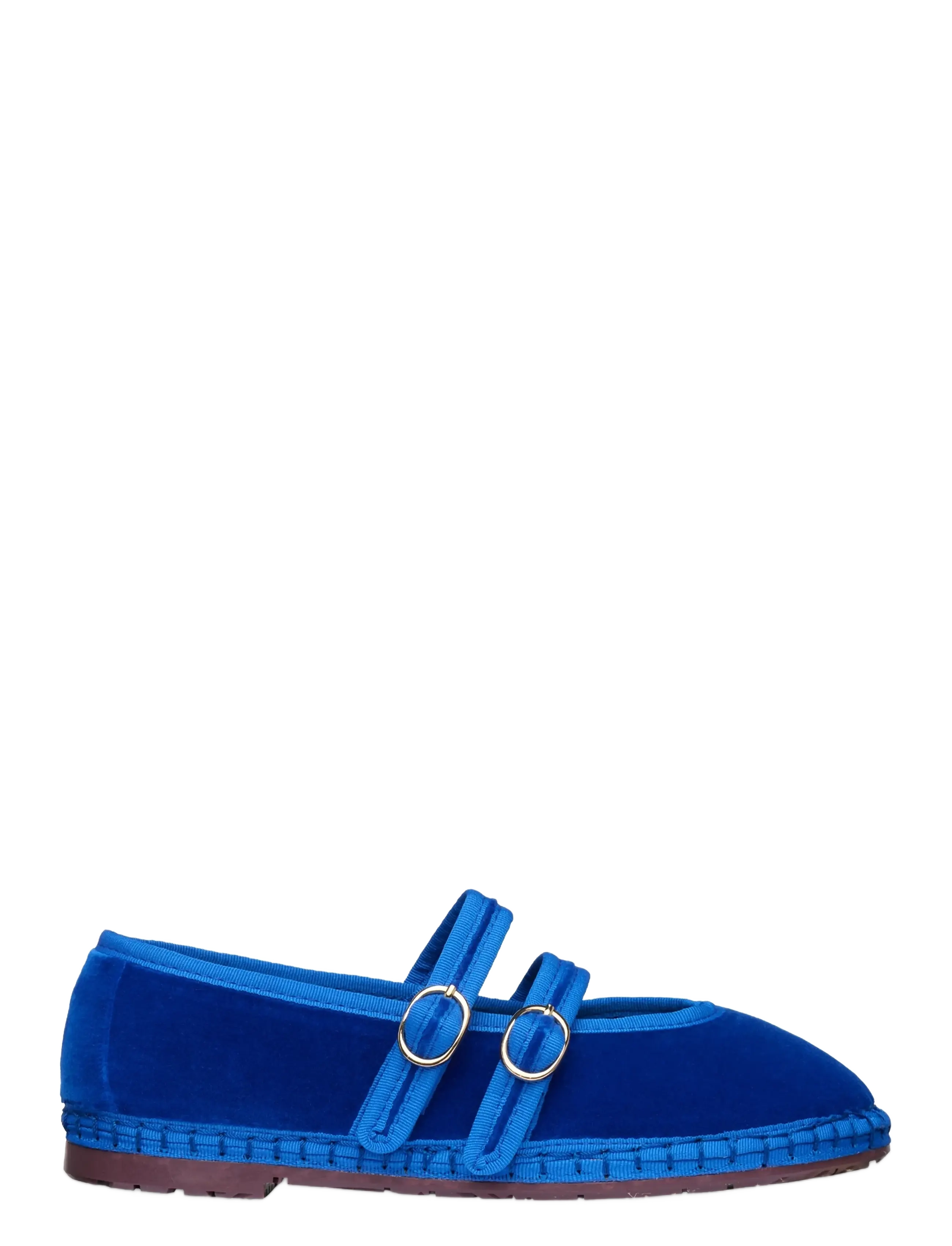 Flabelus Claire Electric Blue, Kvinder, Mary Jane Ballerinaer, Blå, Str: 40