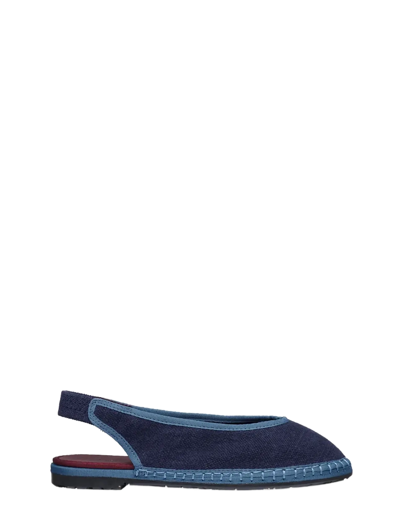 Flabelus Narnia Green, 37, Slingbacks, Marineblau - Flat Frauen