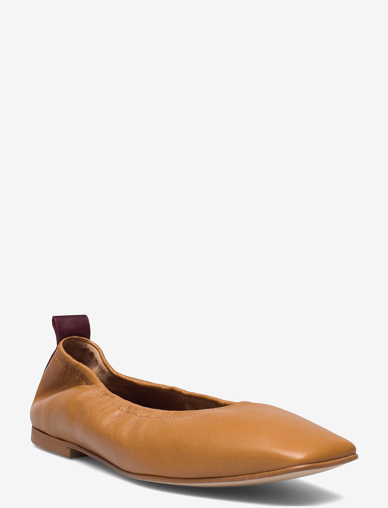 Nadine Black Leather - COGNAC