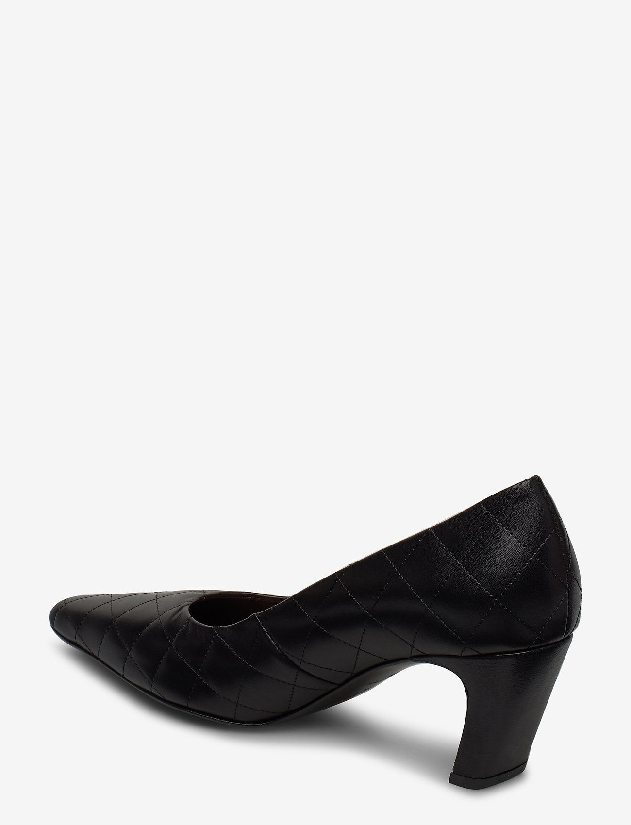 Flattered - Iggy Burgundy Leather Quilted - black - 2