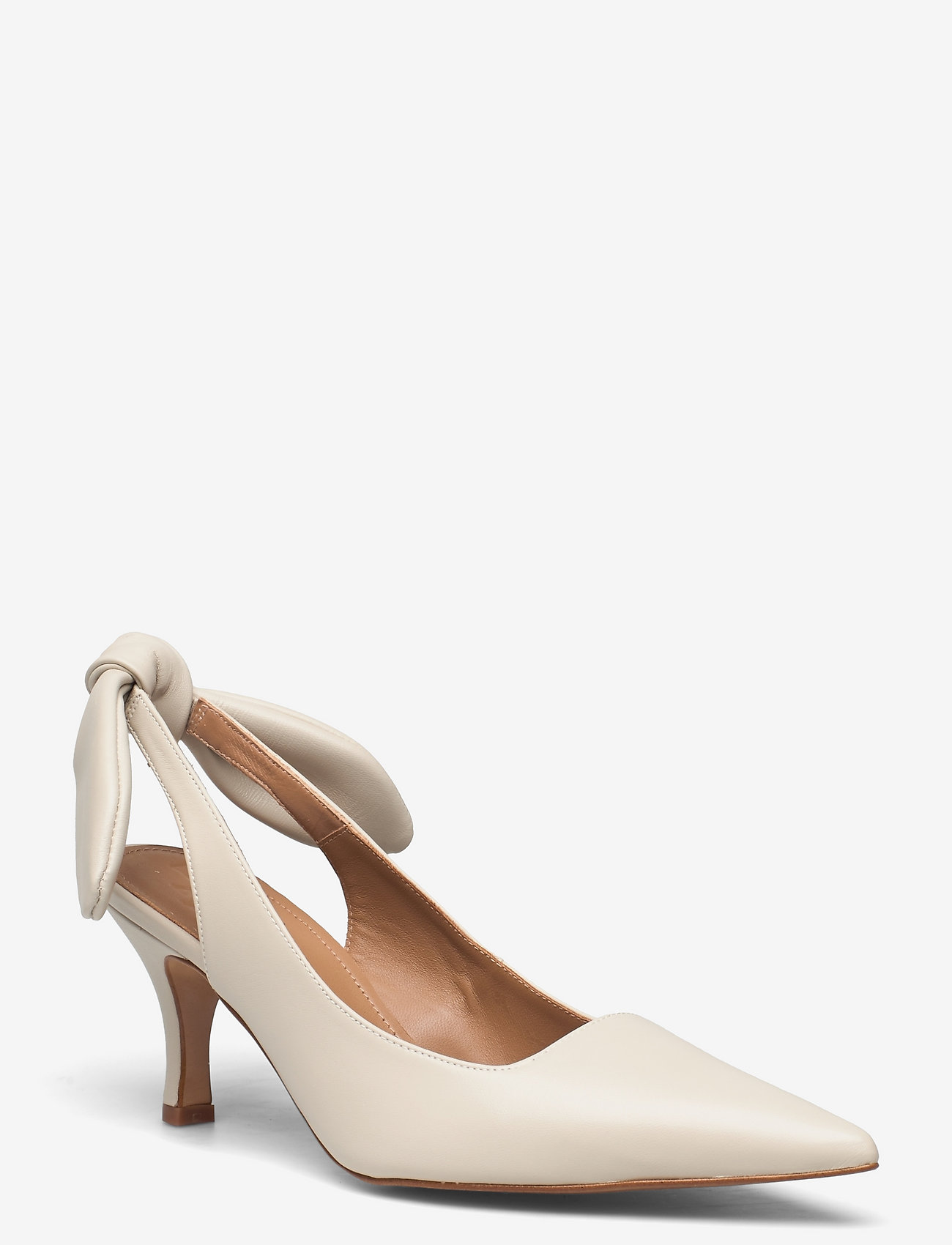 Flattered - Franchesca Bow  Leather - creme - 0