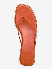 Flattered - Ylva Brick red Nappa - flade sandaler - brick red - 3